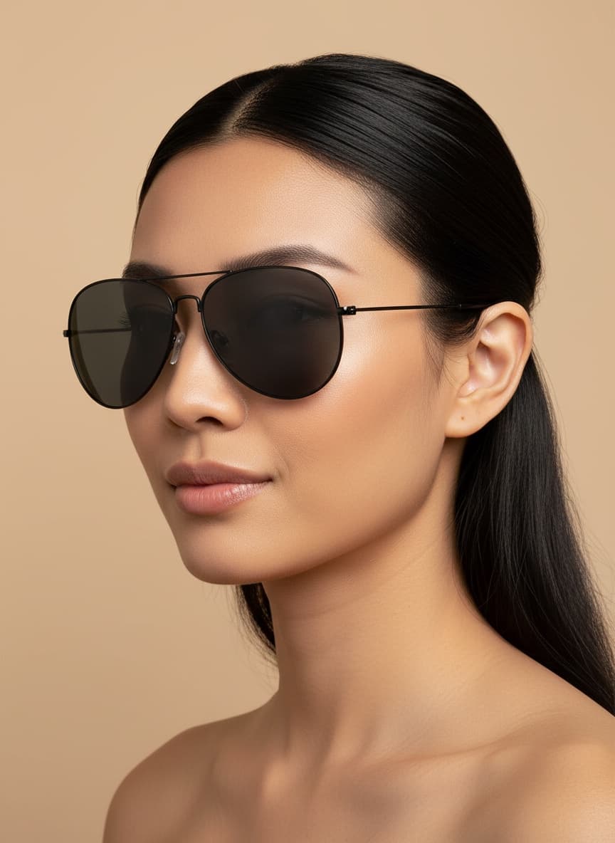 Modèle Hmong portant les lunettes LOOKA